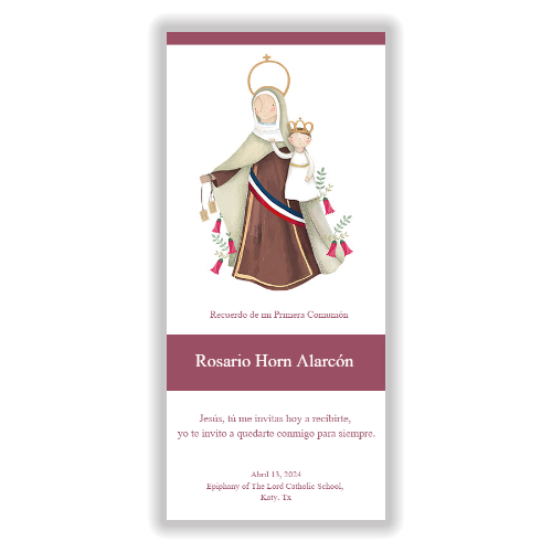 Virgen del Carmen (8 unidades)