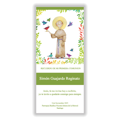 San Francisco Asis (8 unidades)