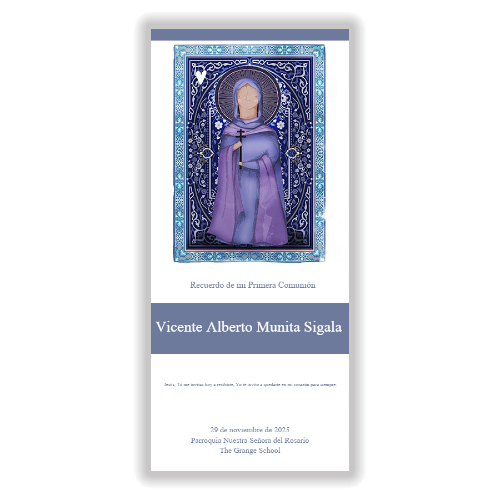 Virgen de la Cruz (8 unidades)