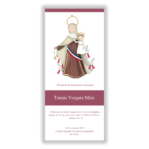 Virgen del Carmen (8 unidades)