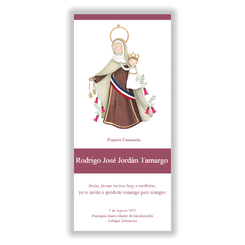 Virgen del Carmen (8 unidades)
