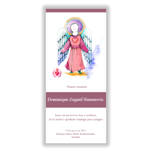 Angel Sagrado Corazon (8 unidades)