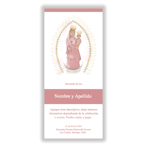 Nuestra Señora de los Milagros (8 unidades)